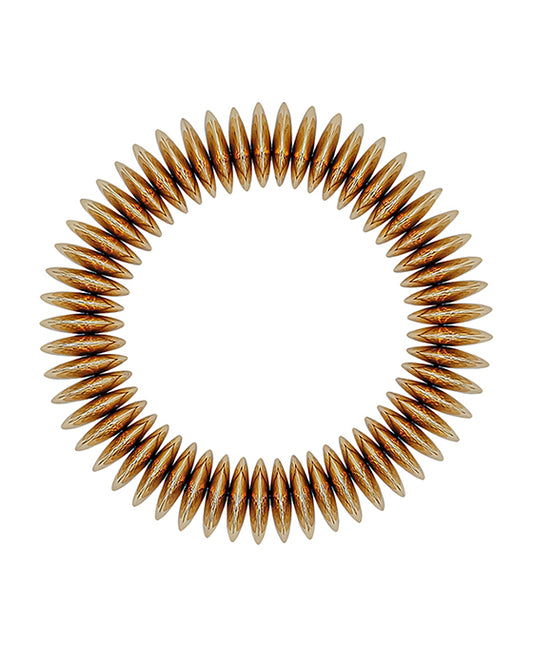 20mm Round Metal CCB Stretch Bracelet