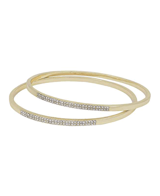 Pave Accent 2 Set Bangle