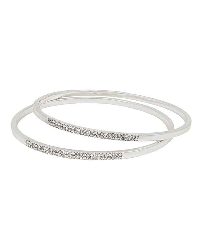 Pave Accent 2 Set Bangle