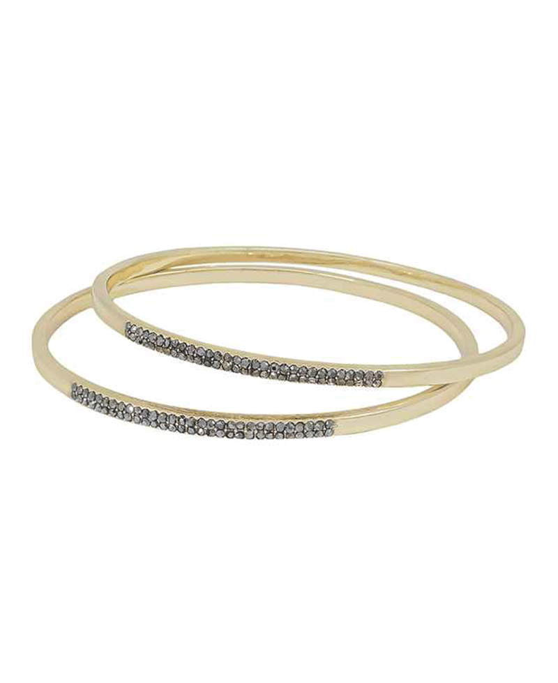 Pave Accent 2 Set Bangle