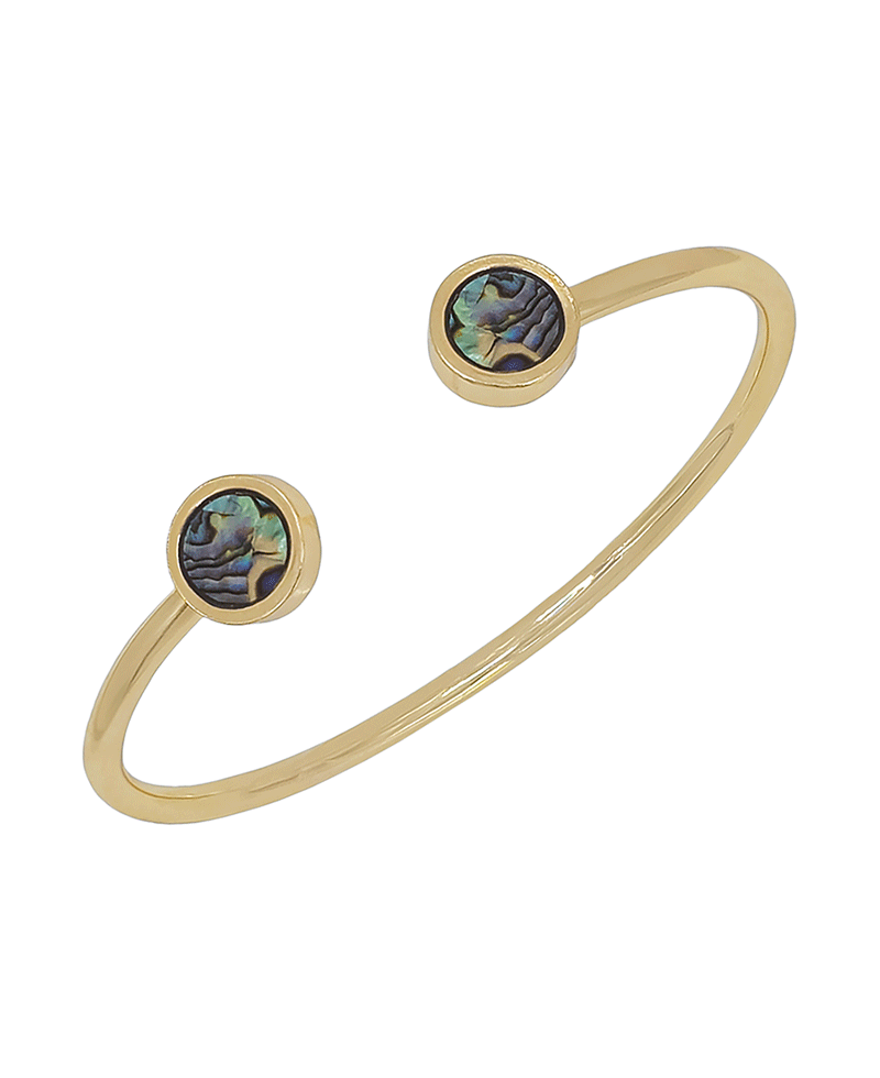 Circle Mop Accent Metal Cuff