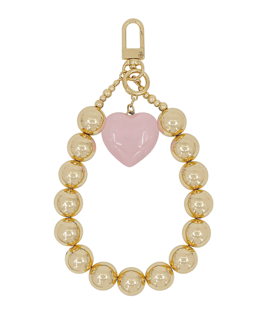 Epoxy Heart 16mm CCB Bag & Key Charm