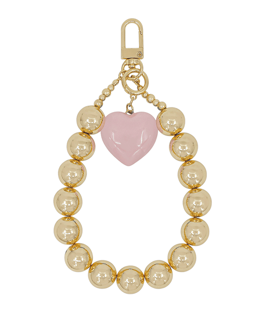 Epoxy Heart 16mm CCB Bag & Key Charm