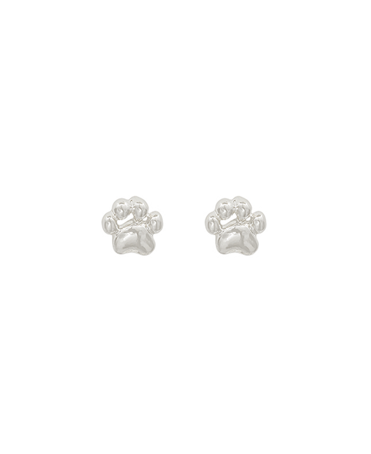 Small Paw Post Earring