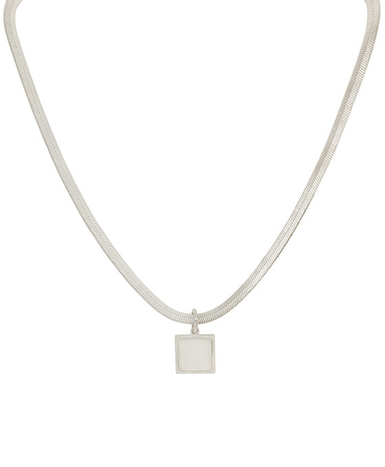 Square Mop Pendant Chian Chocker