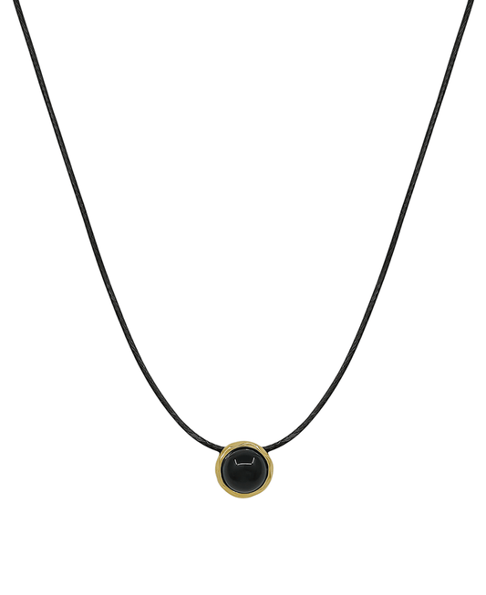 10mm Stone Cord Short Necklace