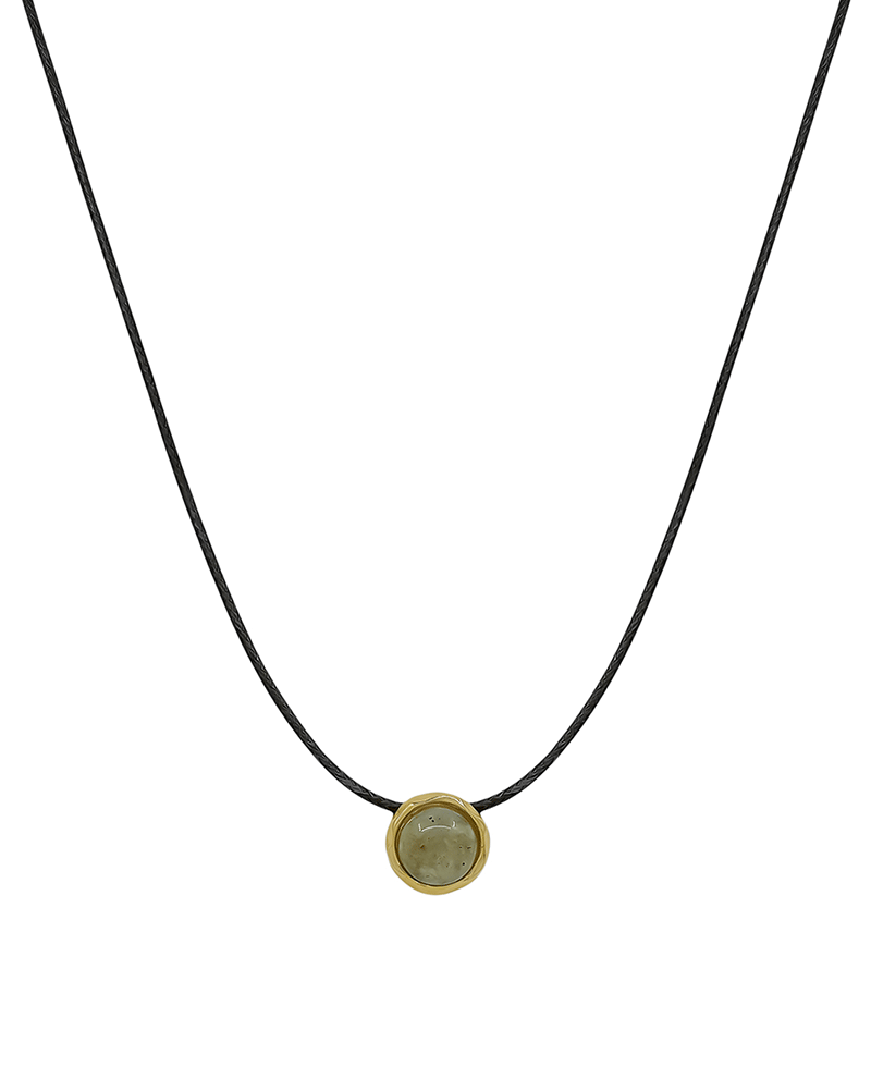 10mm Stone Cord Short Necklace