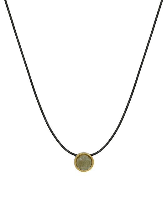 10mm Stone Cord Short Necklace