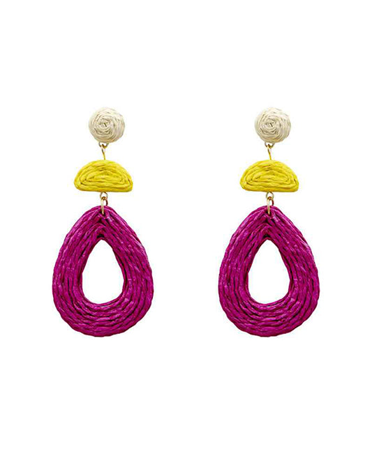Raffia Earring