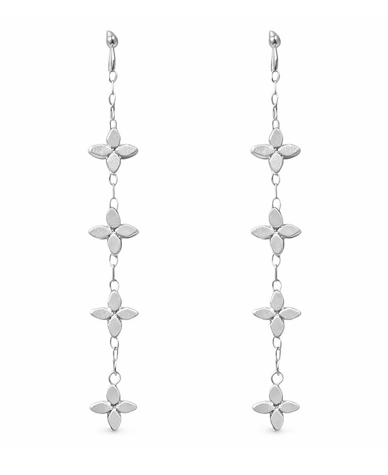Flower Station Linear Earring