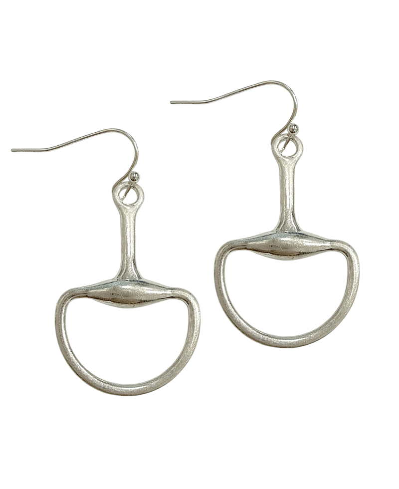 Horsebit Dangle Earring