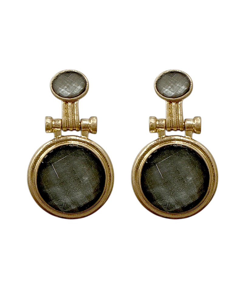 Vintage Style Drop Post Earring