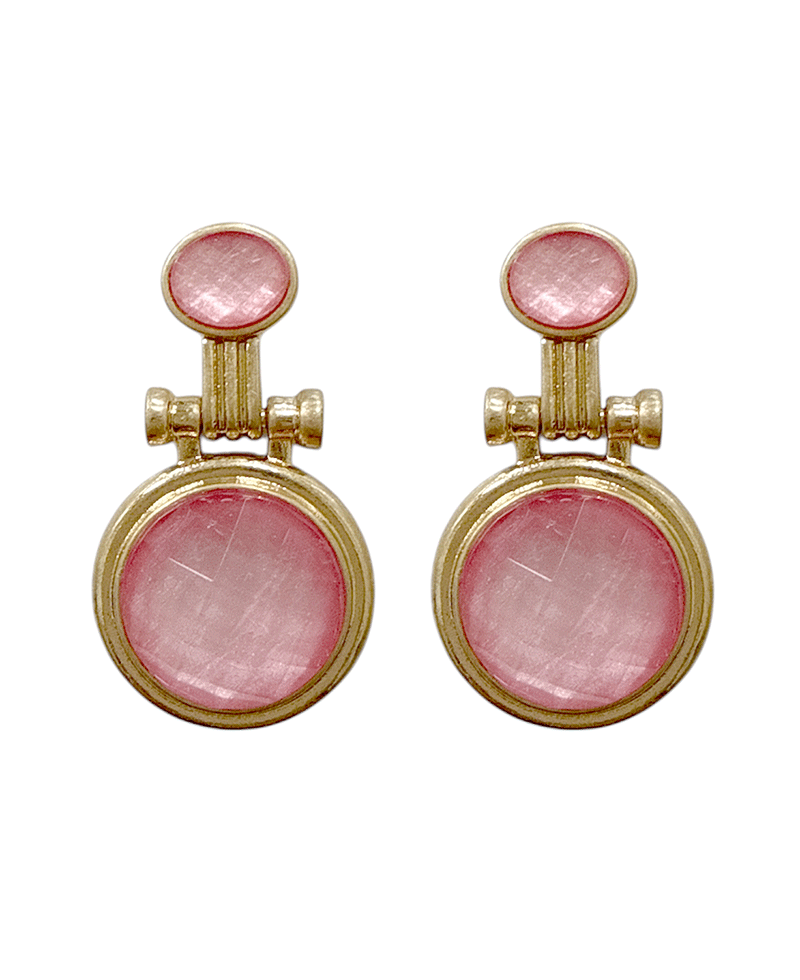 Vintage Style Drop Post Earring