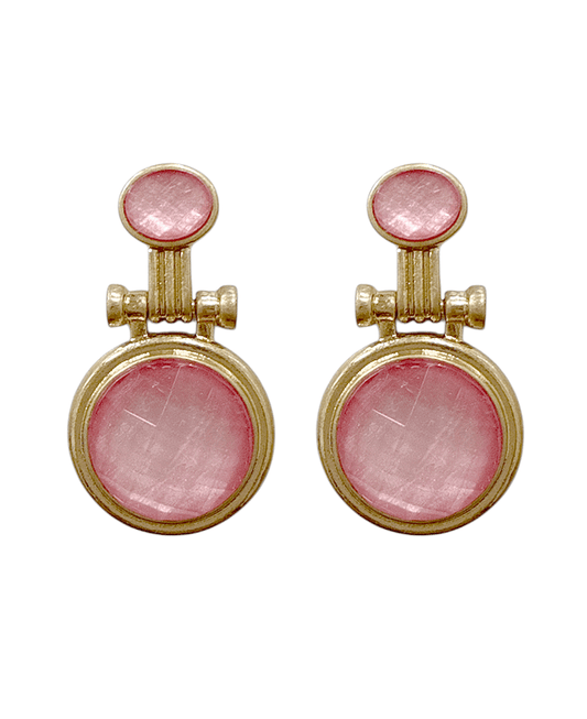 Vintage Style Drop Post Earring