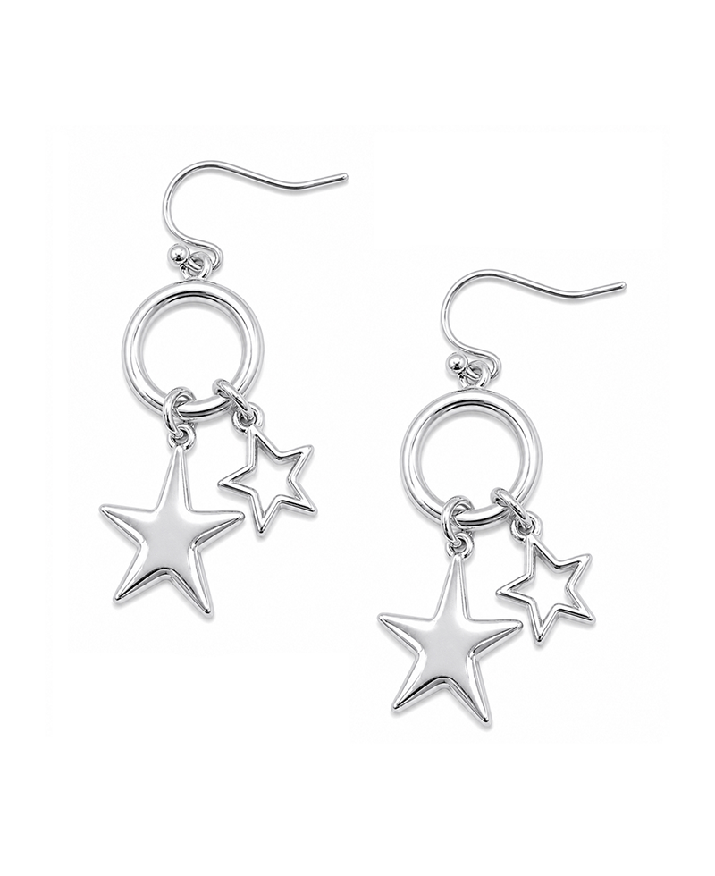 Star Charms Dangle Drop Earring
