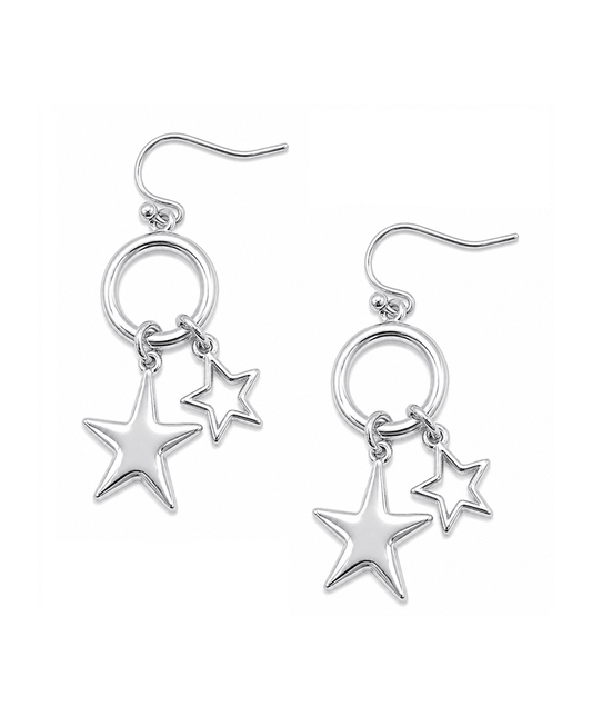 Star Charms Dangle Drop Earring