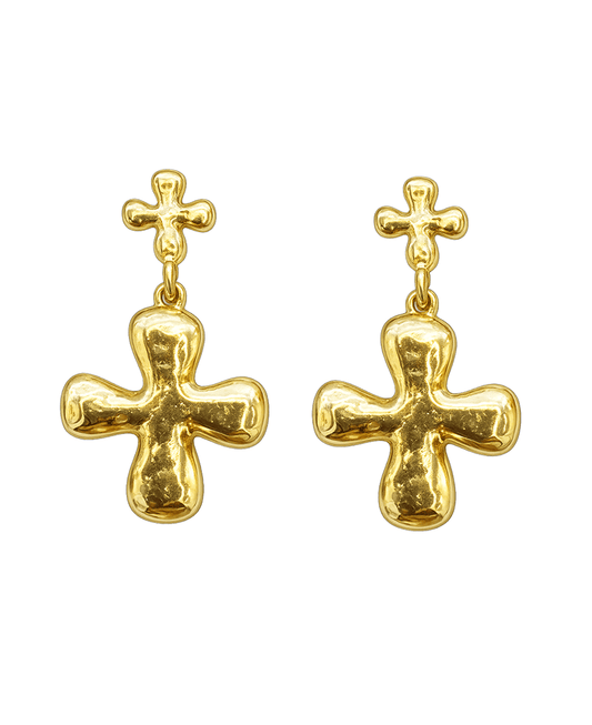 Double Cross Earring