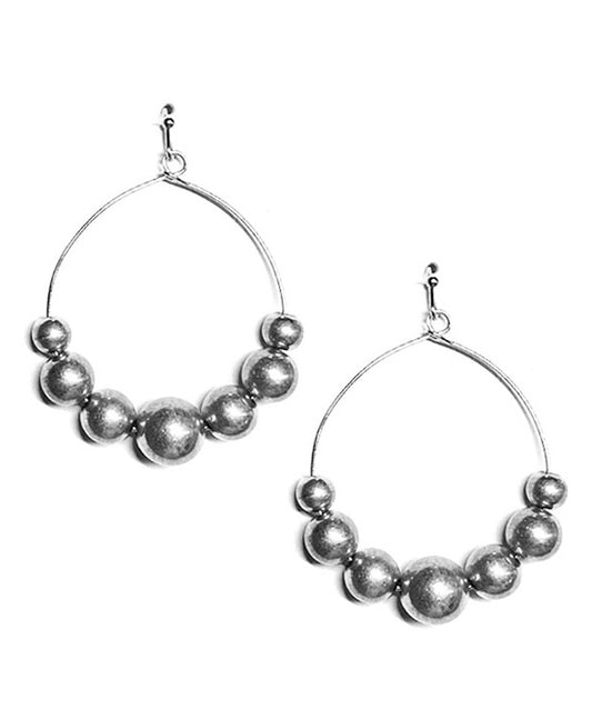 Metal Ball Earring