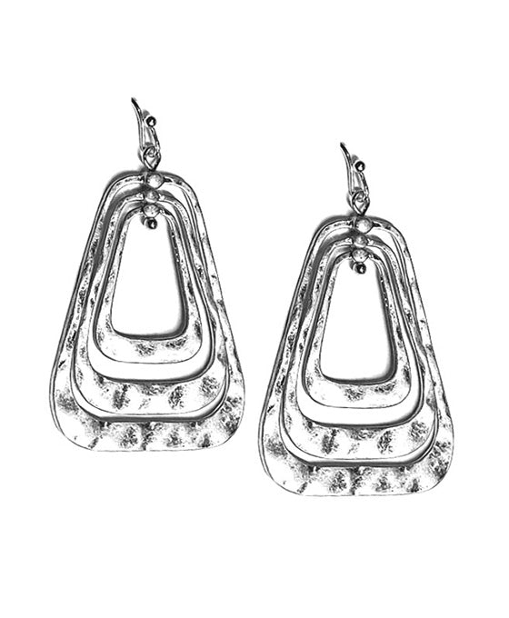 Triangle Shape Metal Earring