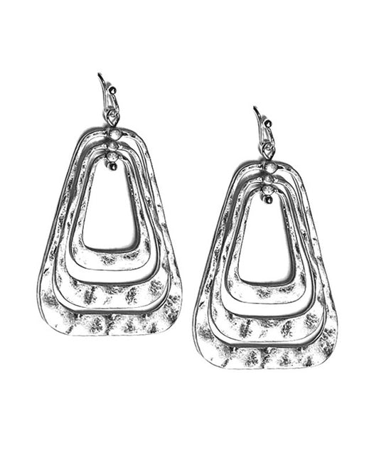 Triangle Shape Metal Earring