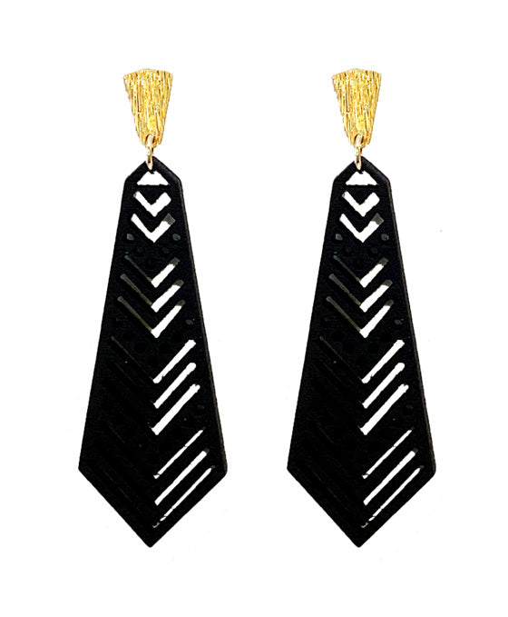 Geo Shape Post Earring