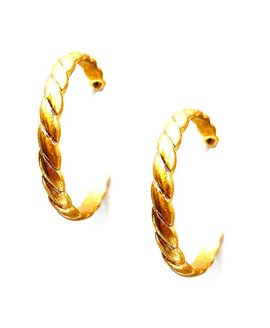 Metal Hoop Earring