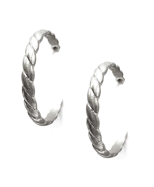 Metal Hoop Earring