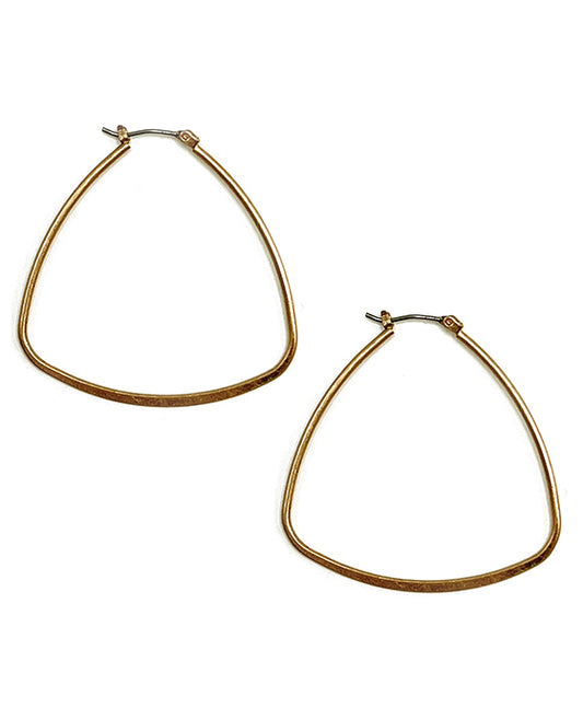 Metal Wire Hoop Earring