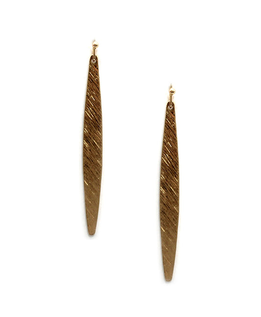 Metal Bar Shape Earring