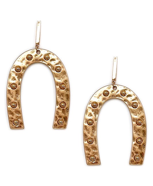 Geo Shape Metal Earring