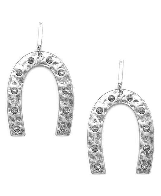 Geo Shape Metal Earring