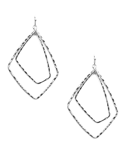 Geo Shape Wire Earring