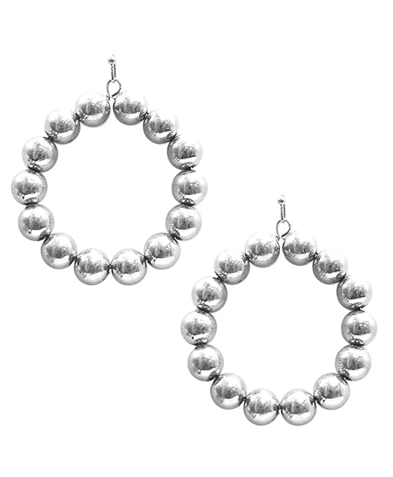 Ball Round Earring