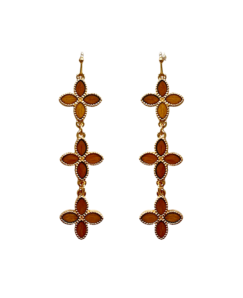 Flower Drop Earring