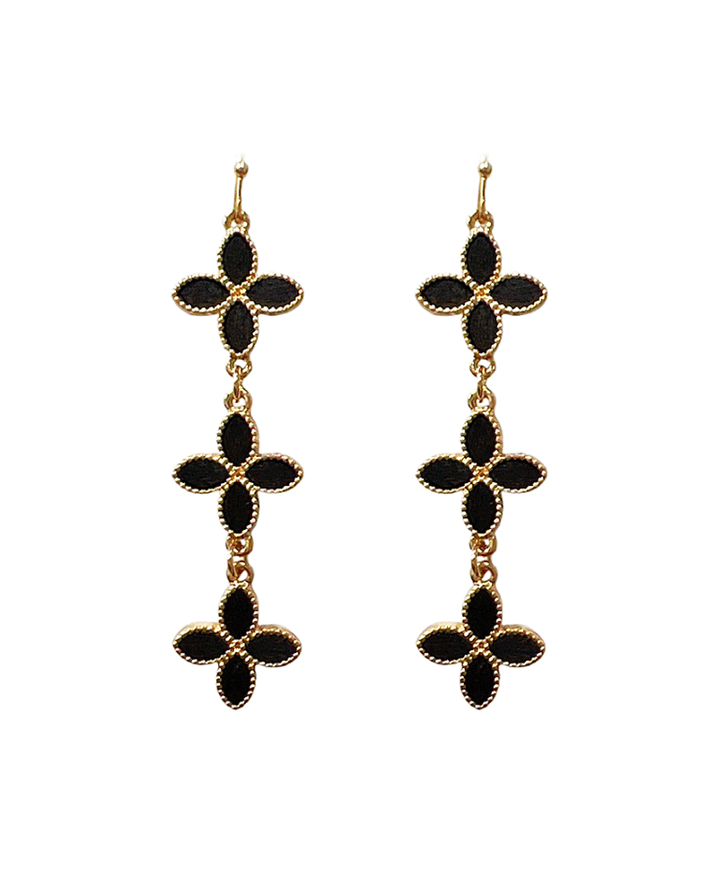 Flower Drop Earring