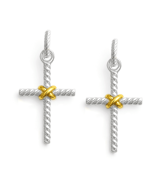 Cross Metal Earring