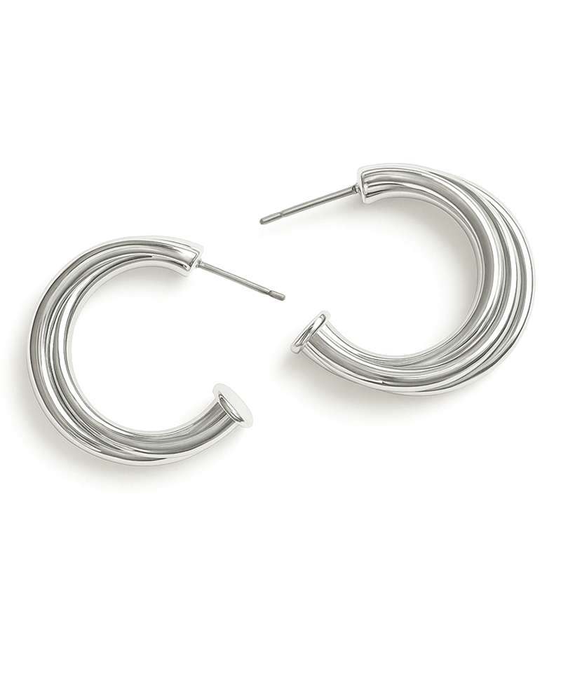 Metal Hoop Earring