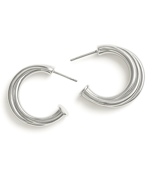 Metal Hoop Earring