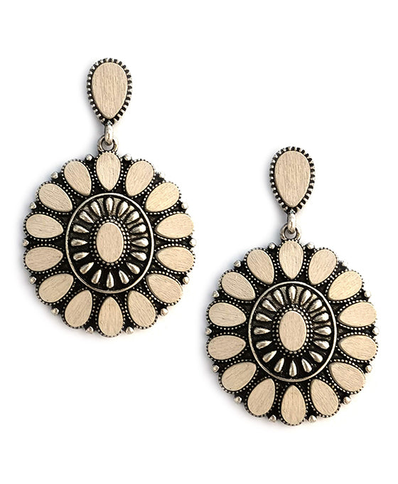 Round Shape Post Earring