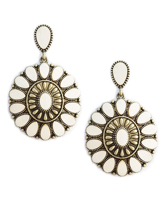 Round Shape Post Earring