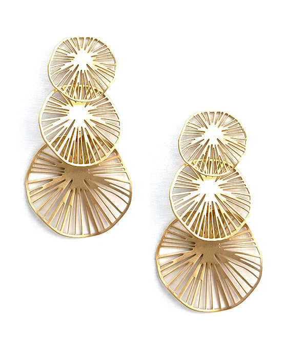 Geo Shape Post Earring