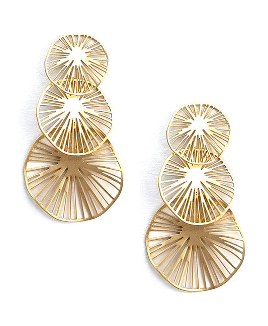 Geo Shape Post Earring