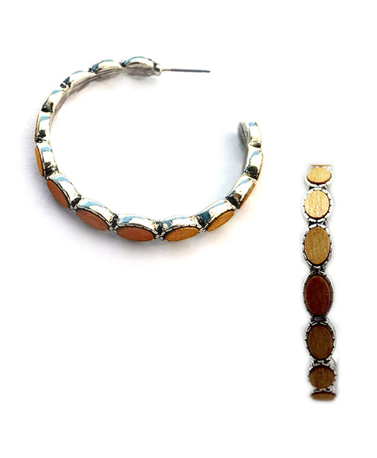 Metal Hoop Earring