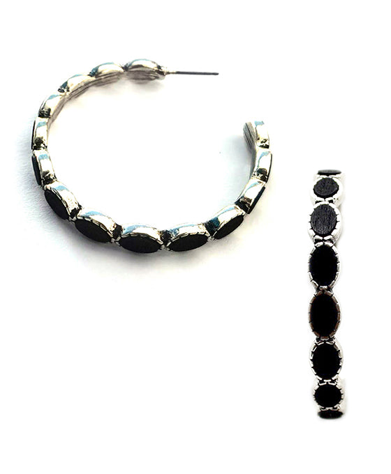 Metal Hoop Earring