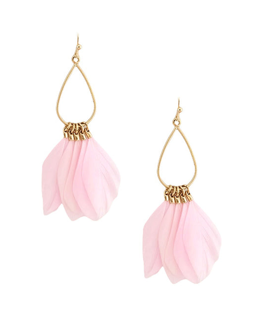 Feather Dangle Earring
