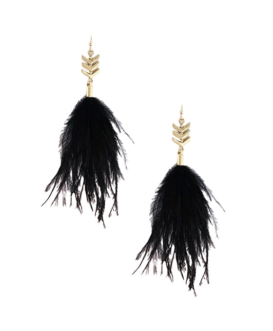Feather Tassel Earring