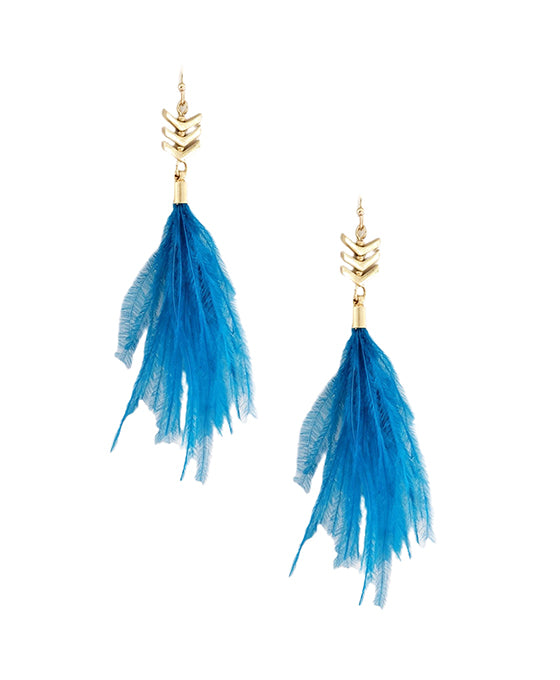 Feather Tassel Earring