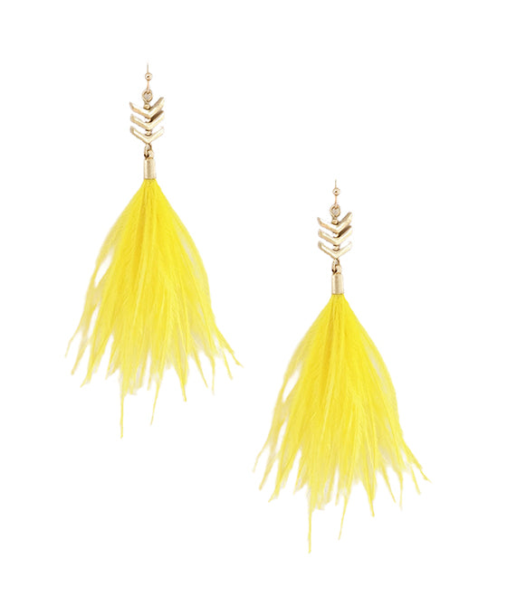 Feather Tassel Earring