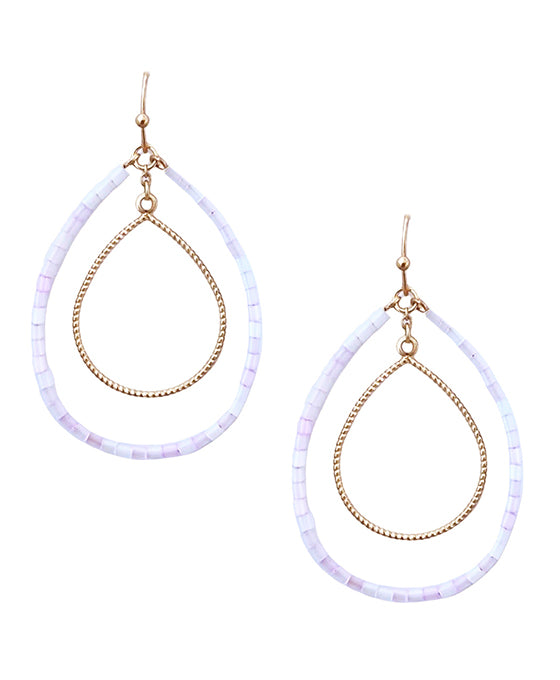 Double Teardrop Earring