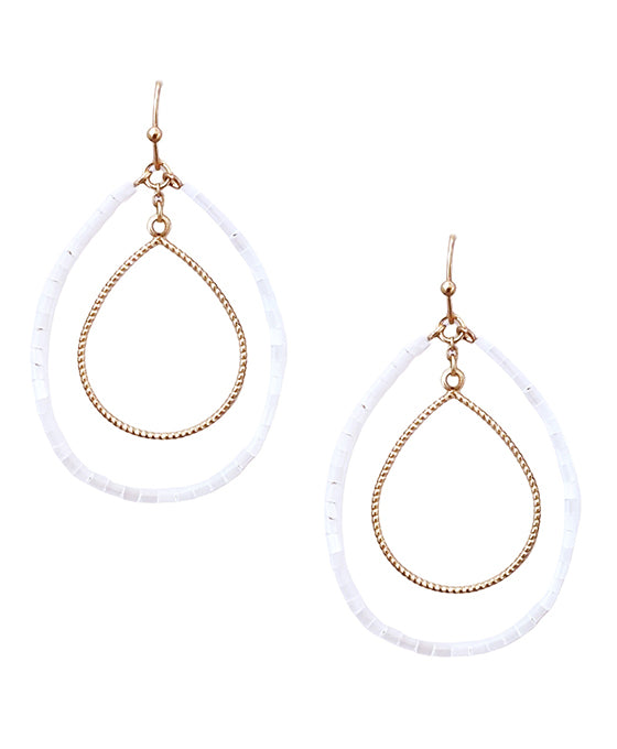Double Teardrop Earring
